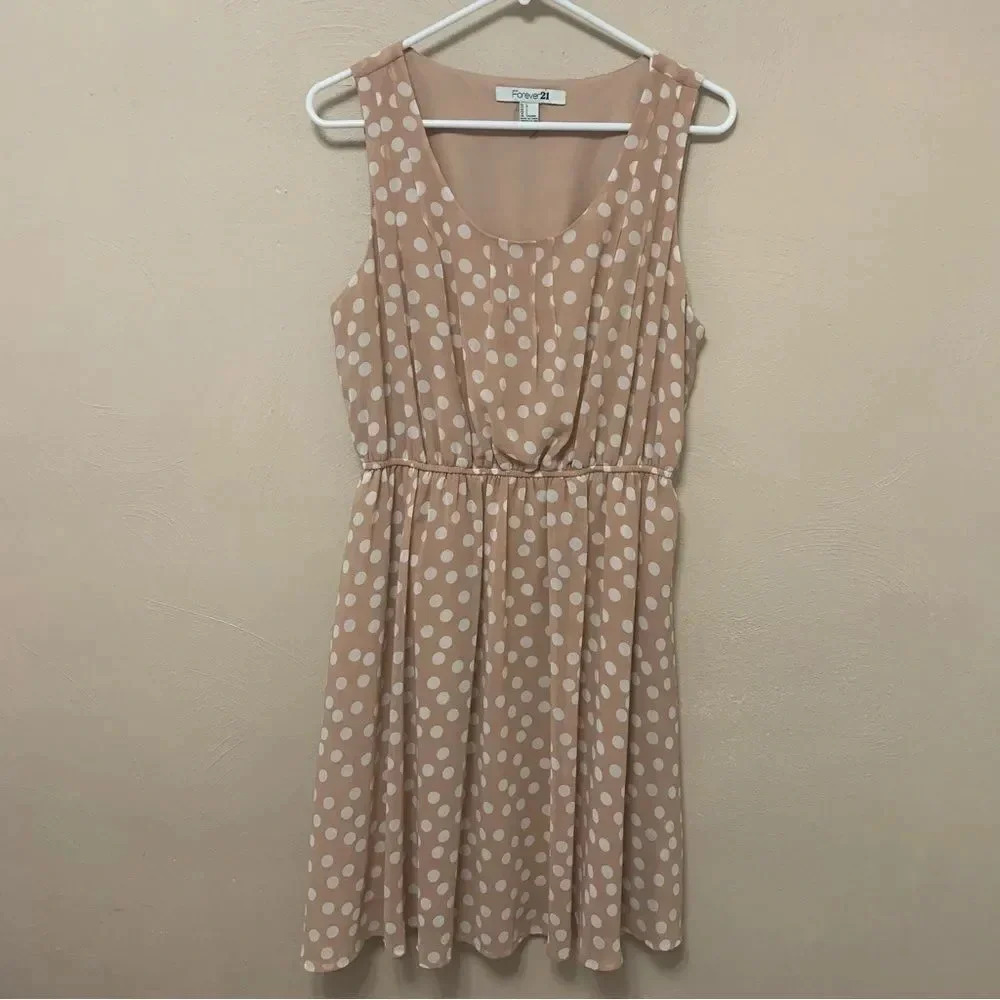 Forever 21 Polka Dot Dress Size Large